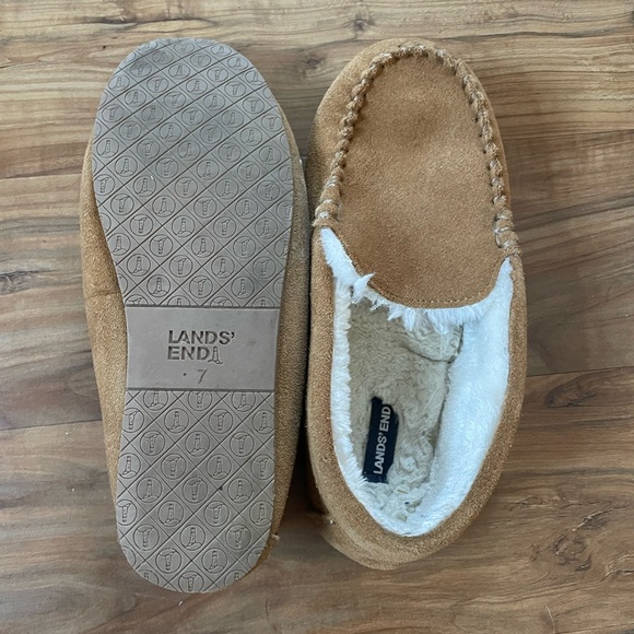 Boys Land’s End Slippers - Size 7 - Picture 6 of 8
